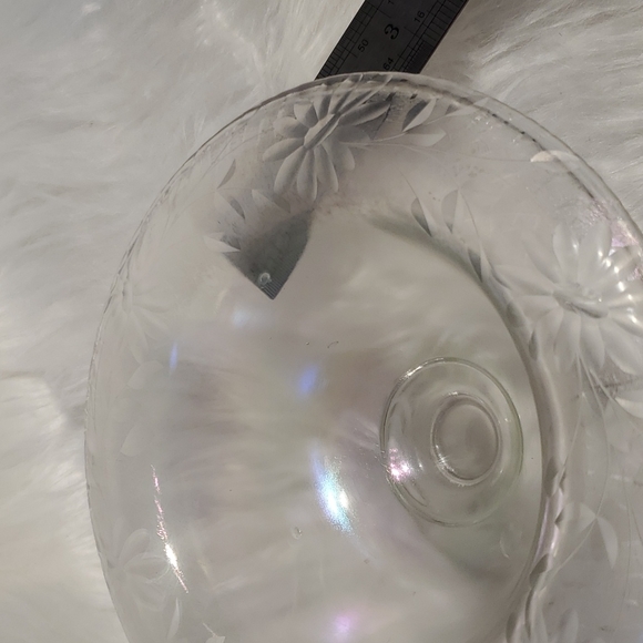 Depression Glass Iridescent  Clear - Picture 6 of 12